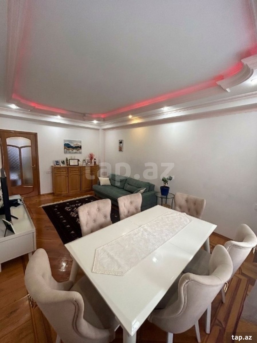 3-otaqlı yeni tikili, Zahid Xəlilov küç., 110 m² (2)