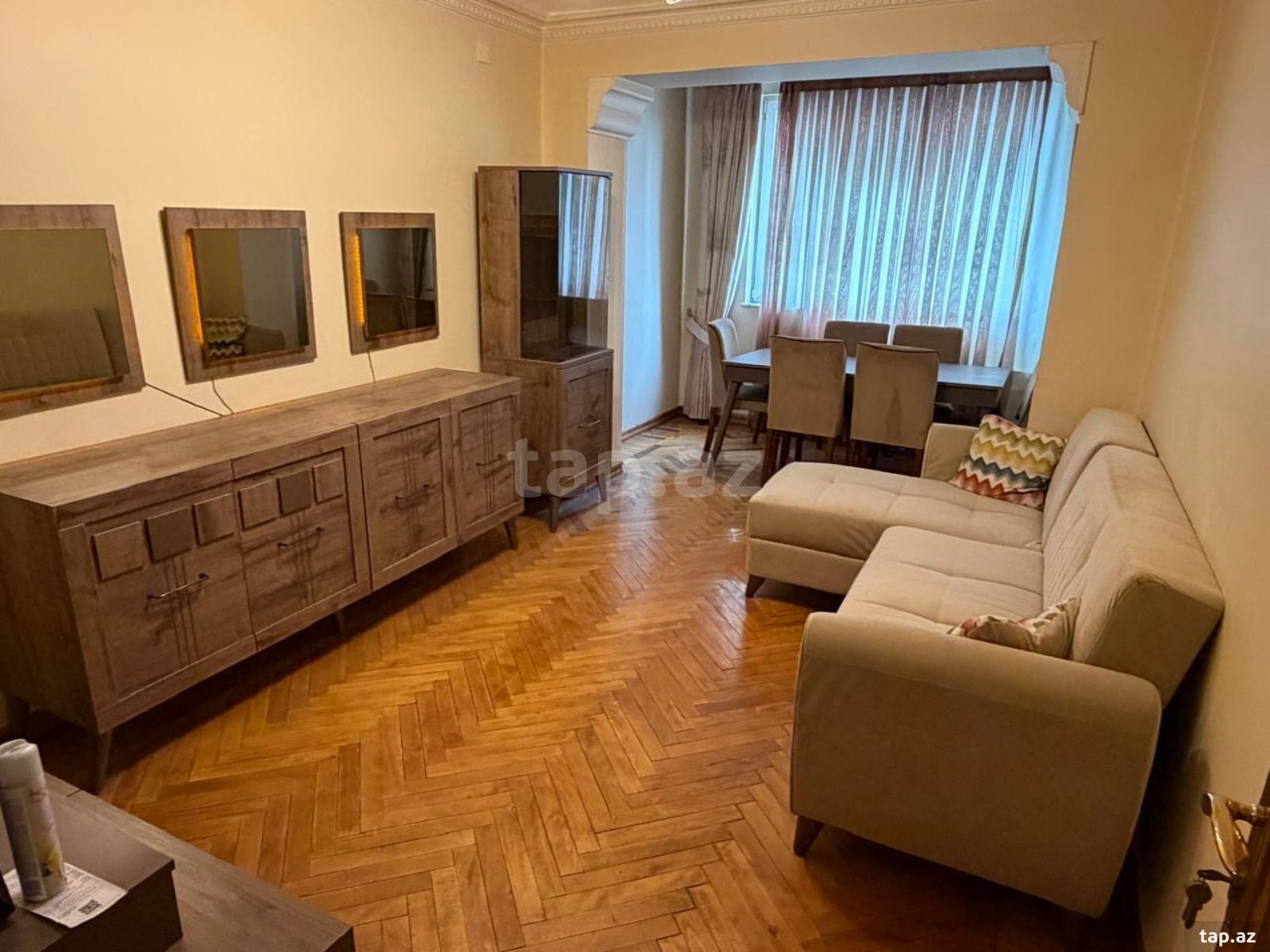 3-otaqlı mənzil, Nizami m., 70 m² (14)
