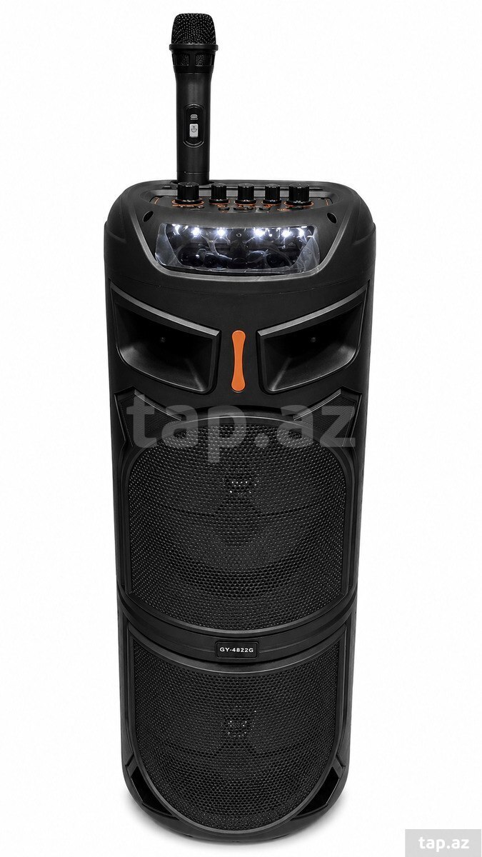 Bluetooth karaoke mikrofonlu portativ dinamik GY-8822G — 1