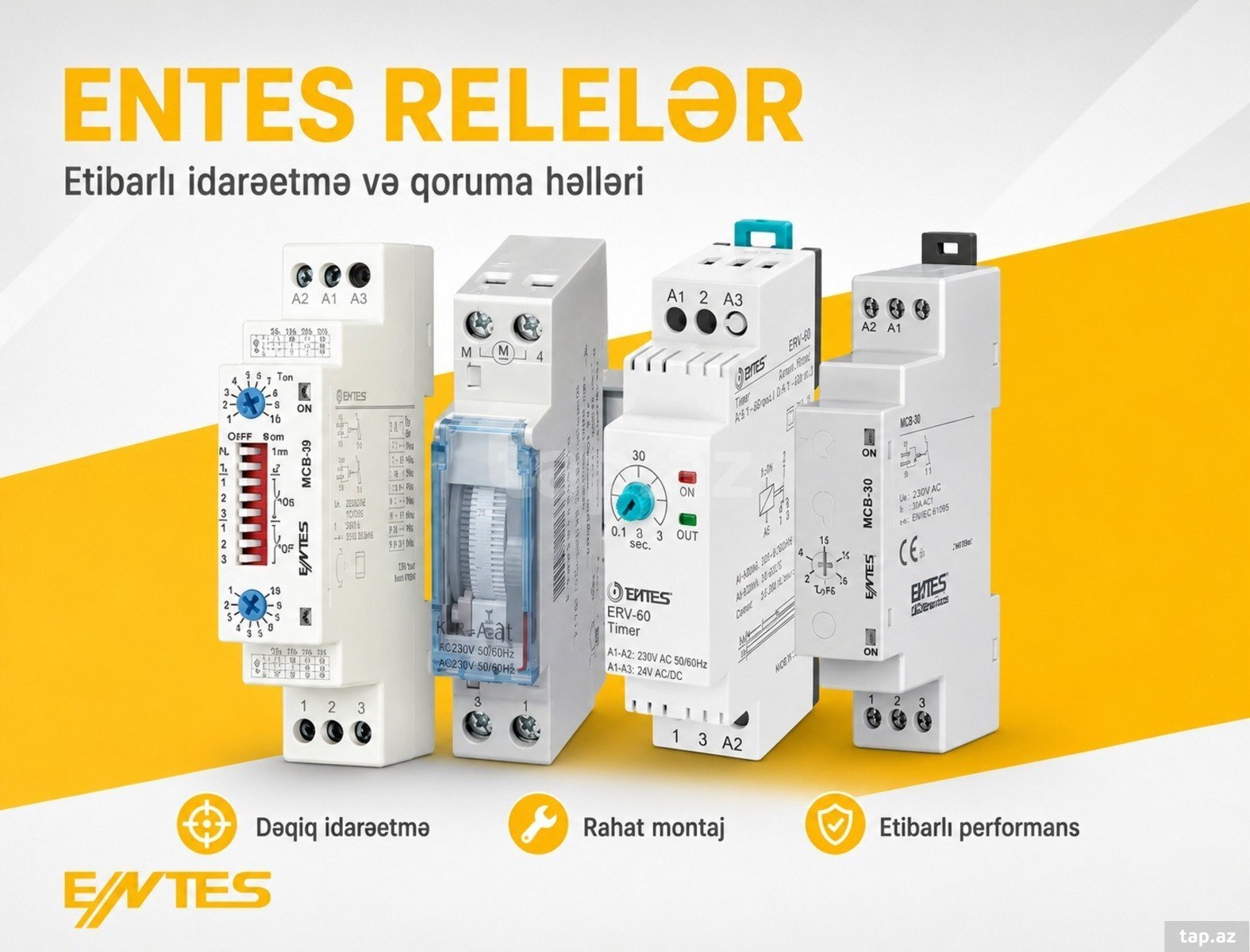 "Entes" relelər (2)