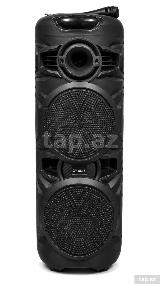 Bluetooth karaoke mikrofonlu portativ dinamik GY-8817 — 1