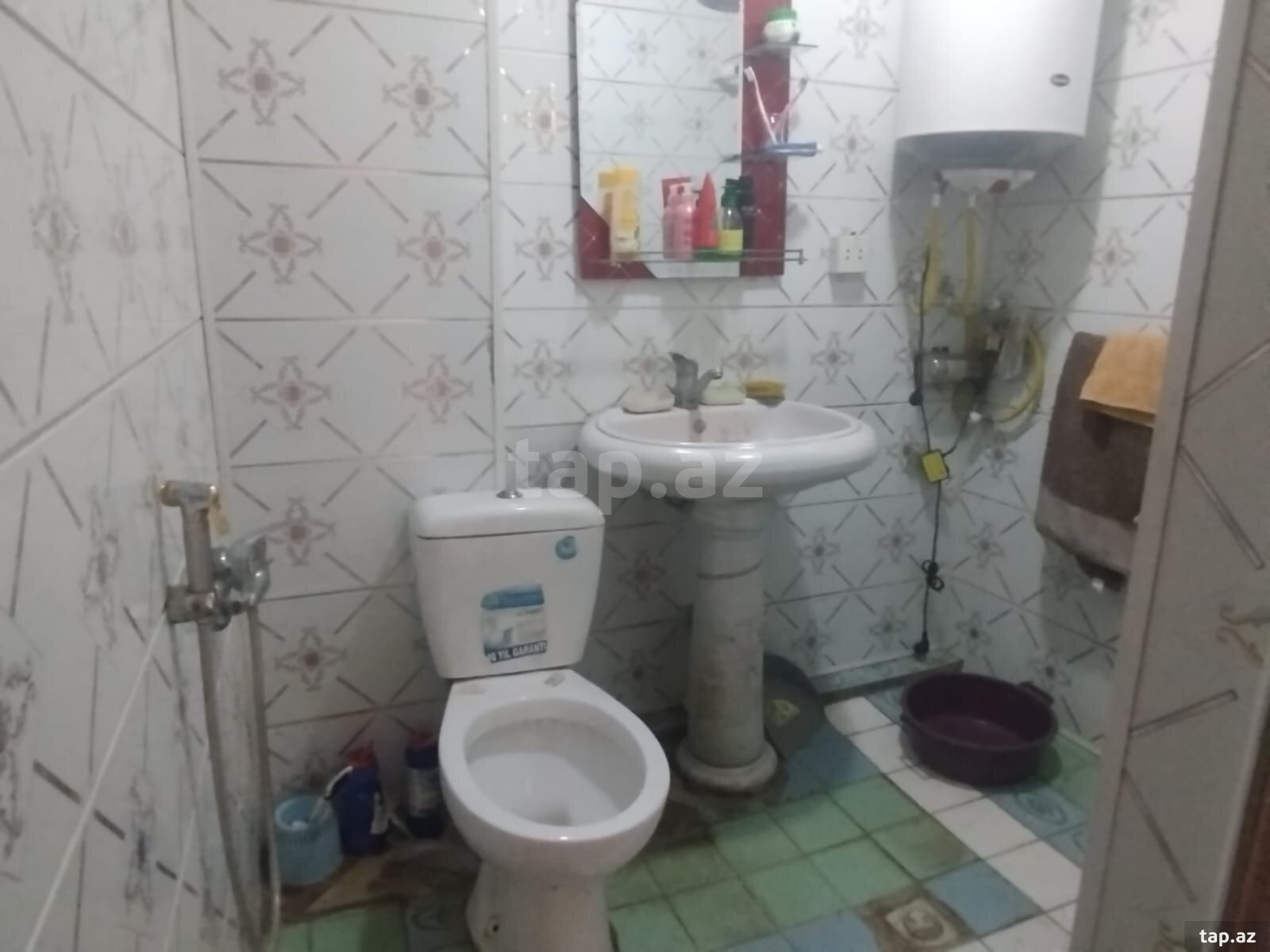 1-otaqlı mənzil kirayə verilir, Gəncə ş., 30 m² (4)