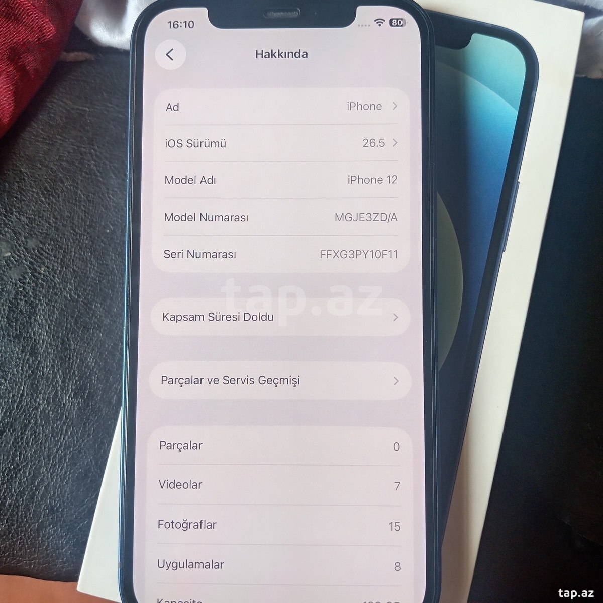 Apple iPhone 12 Blue 128GB/4GB (6)