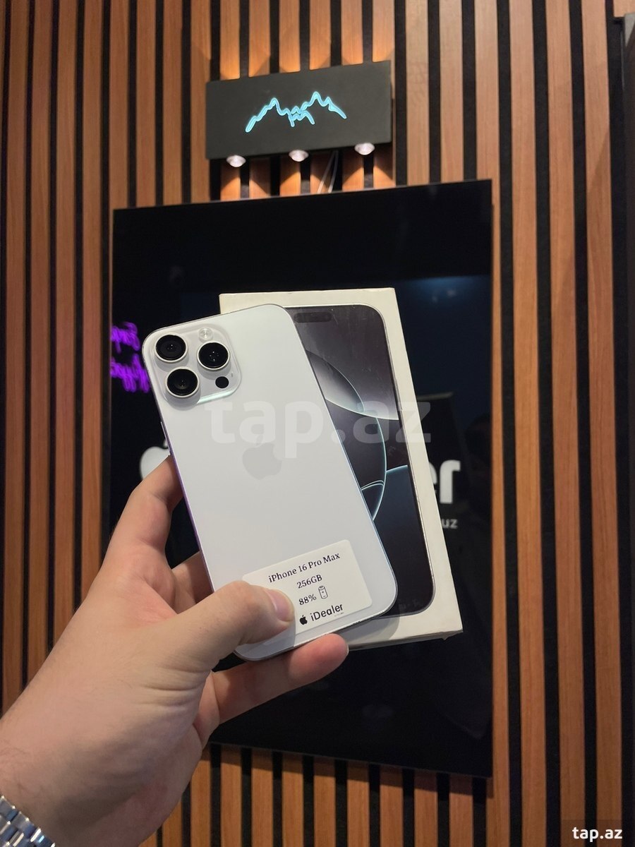 Apple iPhone 16 Pro Max White Titanium 256GB/8GB