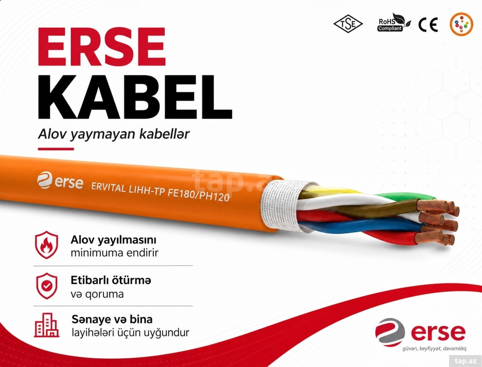 Alov yaymayan kabel "Erse" 