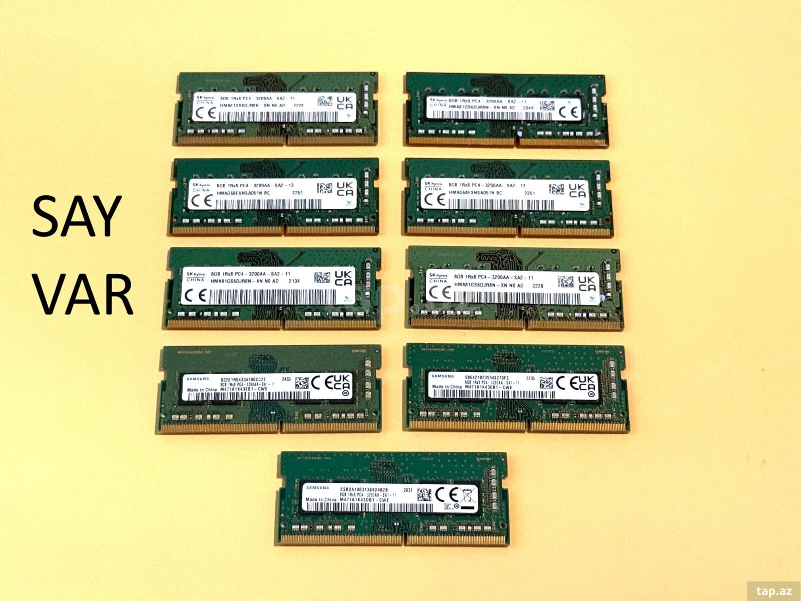 DDR4 Sodimm 3200 MHZ 8GB 