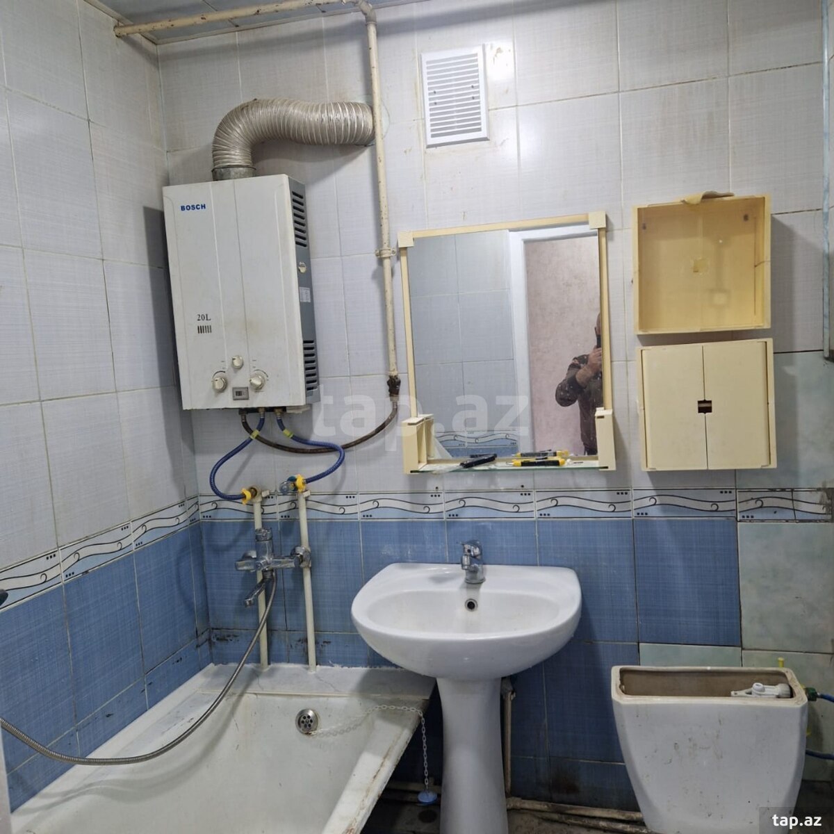 1-otaqlı mənzil kirayə verilir, Sumqayıt ş., 31 m² (12)