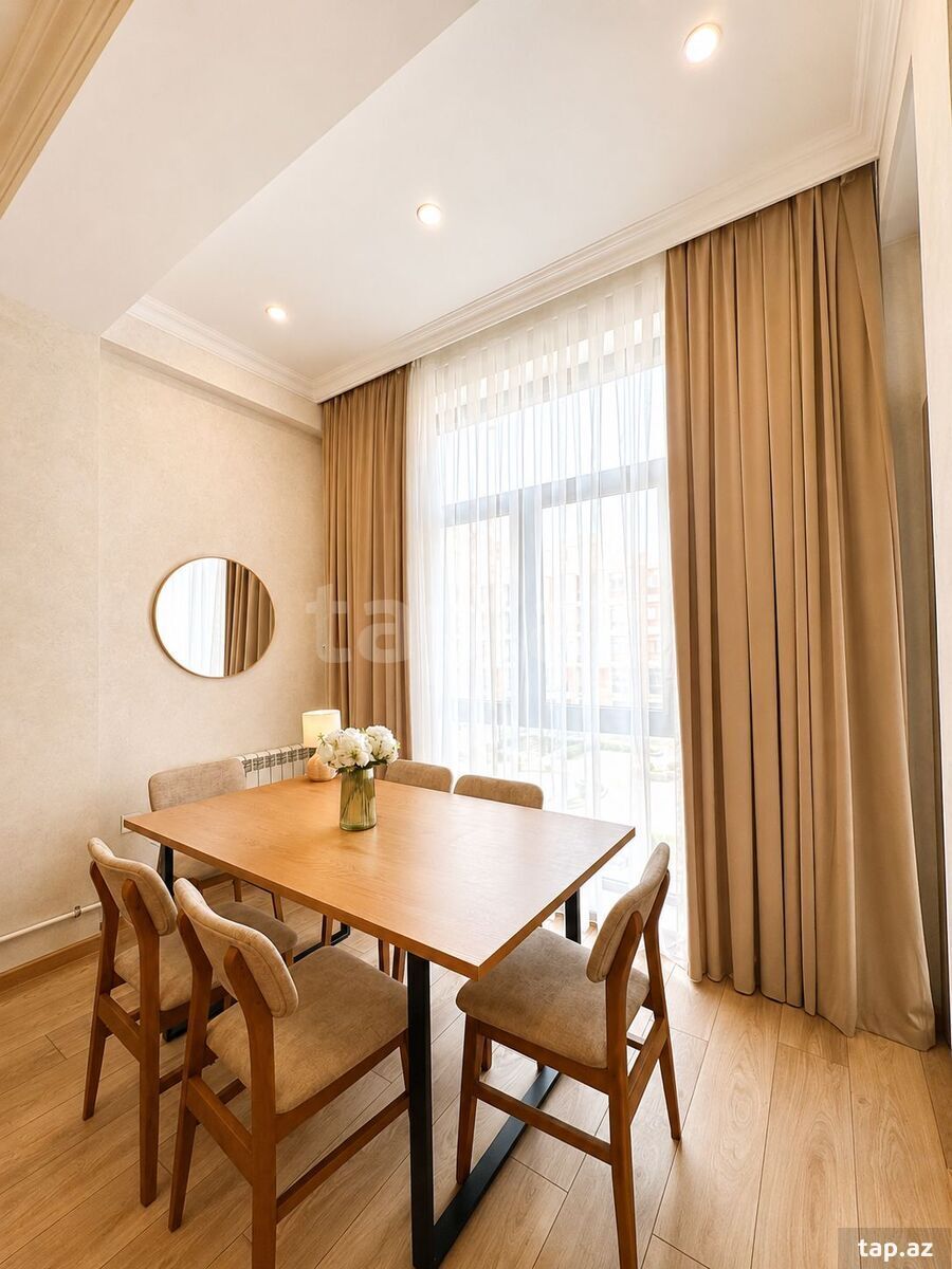 2-otaqlı yeni tikili kirayə verilir, Nəsimi r., 60 m² (10)