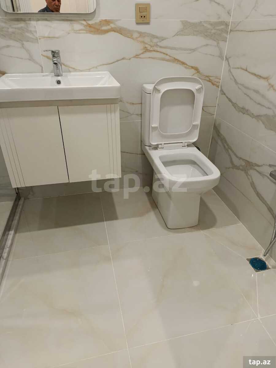 2-otaqlı yeni tikili kirayə verilir, Nərimanov m., 65 m² (22)