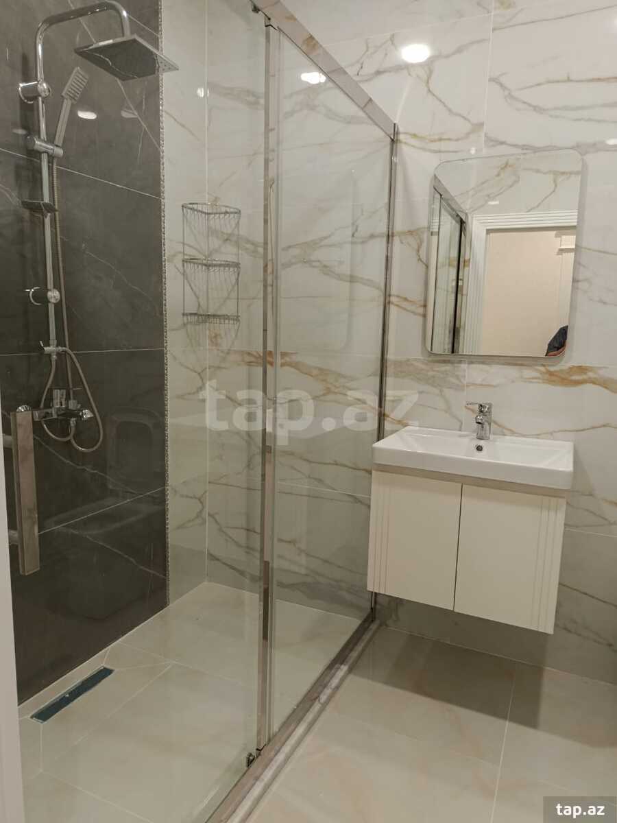2-otaqlı yeni tikili kirayə verilir, Nərimanov m., 65 m² (21)