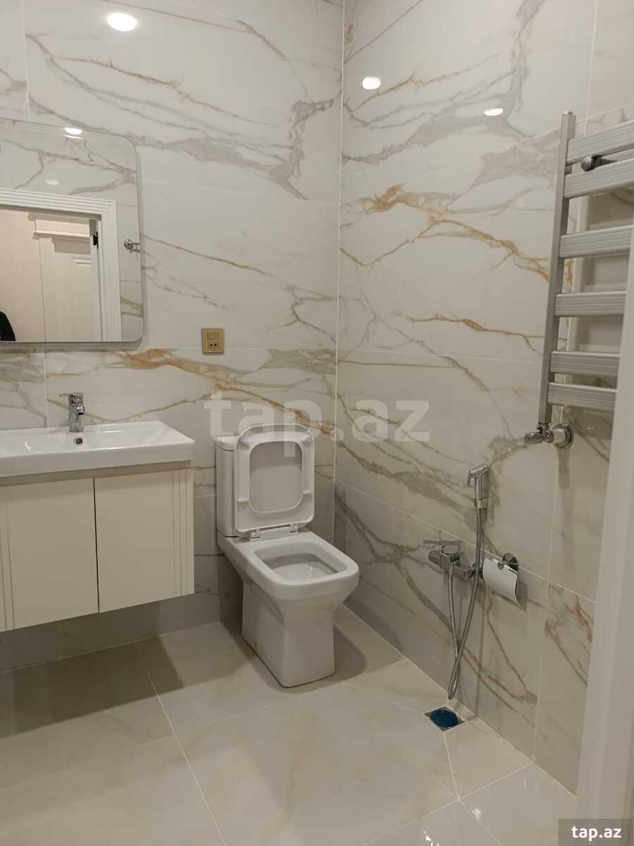 2-otaqlı yeni tikili kirayə verilir, Nərimanov m., 65 m² (23)