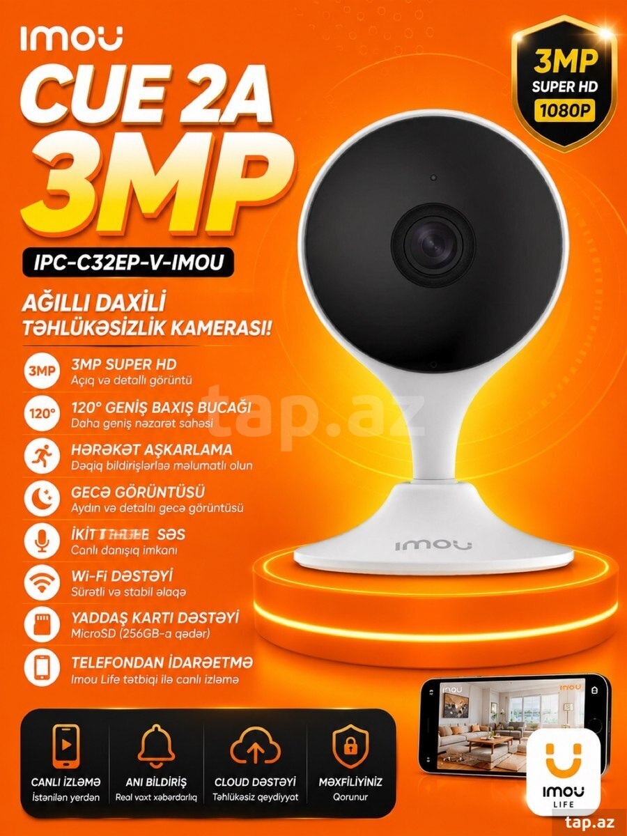 Wifi kamera 3 mp Cue 2A 3MP IPC-C32EP-V-imou