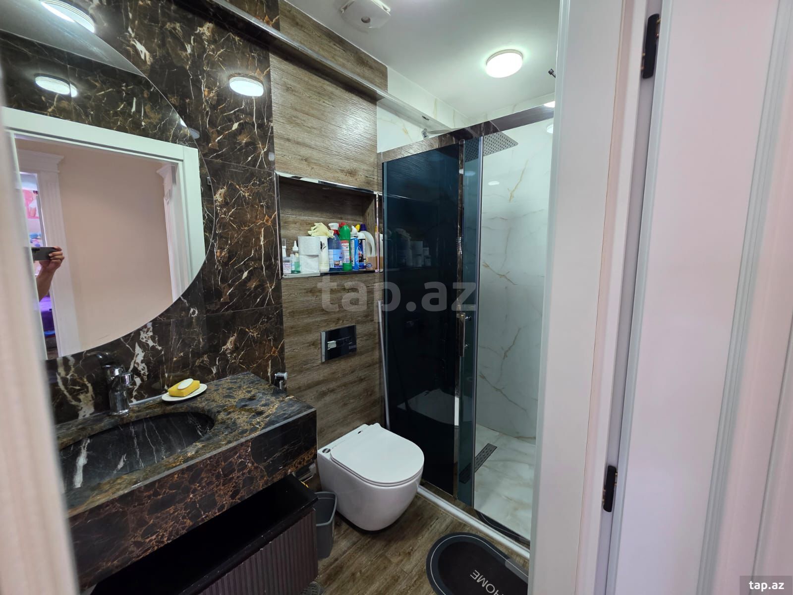 3-otaqlı yeni tikili, Həzi Aslanov m., 128 m² (16)