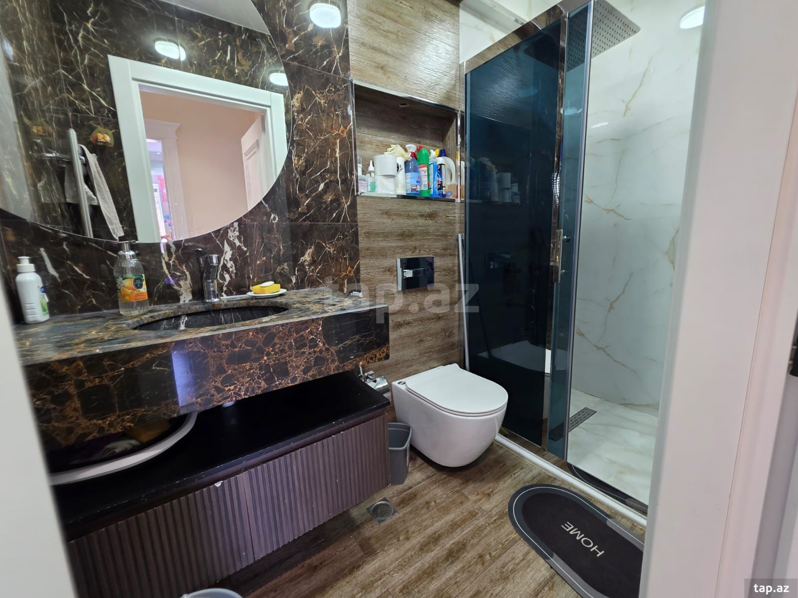 3-otaqlı yeni tikili, Həzi Aslanov m., 128 m² (13)