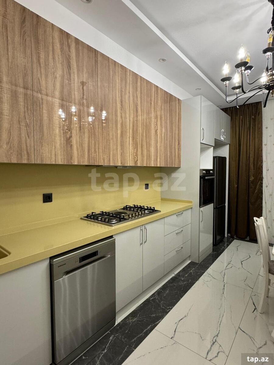 3-otaqlı yeni tikili kirayə verilir, Xan Şuşinski küç., 161 m² (15)