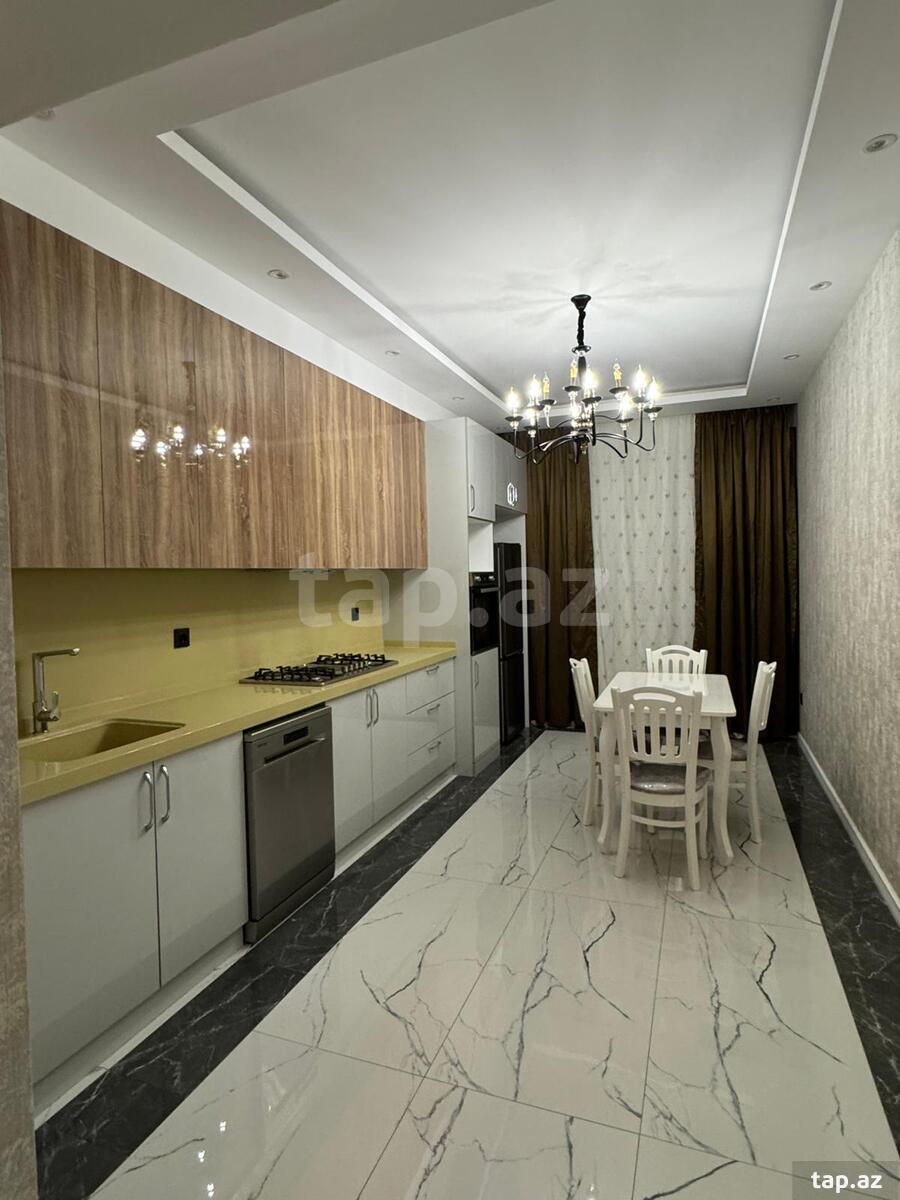 3-otaqlı yeni tikili kirayə verilir, Xan Şuşinski küç., 161 m² (14)