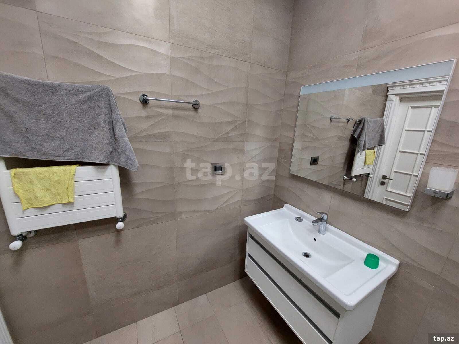 3-otaqlı yeni tikili kirayə verilir, Cəfər Cabbarlı küç., 125 m² (24)