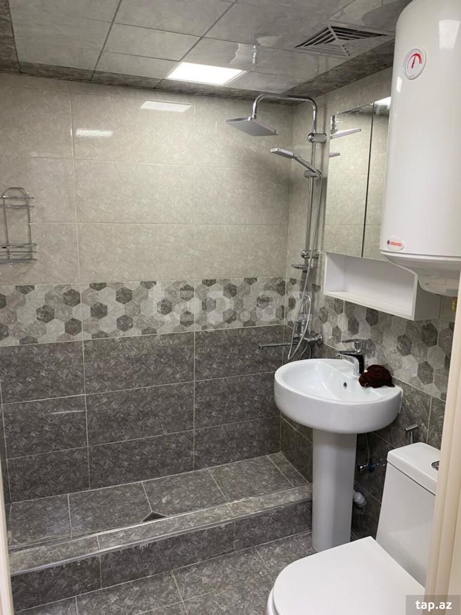 1-otaqlı mənzil kirayə verilir, Elmlər Akademiyası m., 46 m² (17)