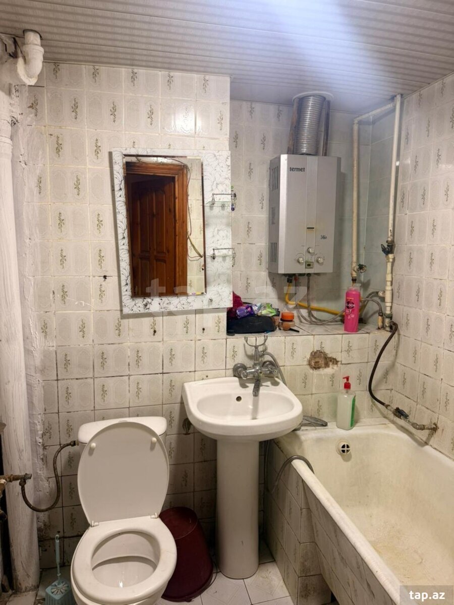 3-otaqlı mənzil kirayə verilir, Neftçilər m., 60 m² (7)