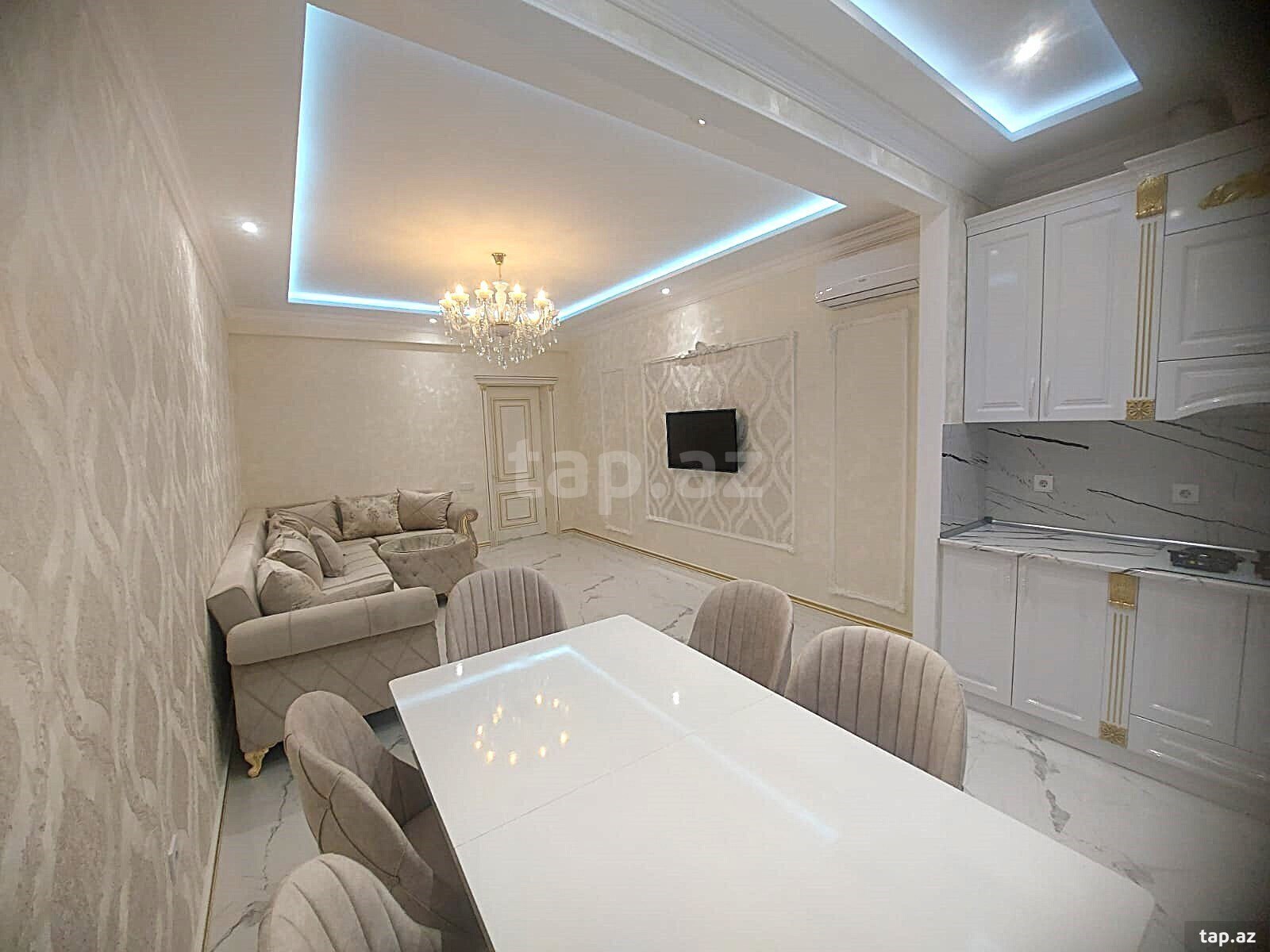3-otaqlı yeni tikili kirayə verilir, Həsən bəy Zərdabi küç., 104 m² (3)