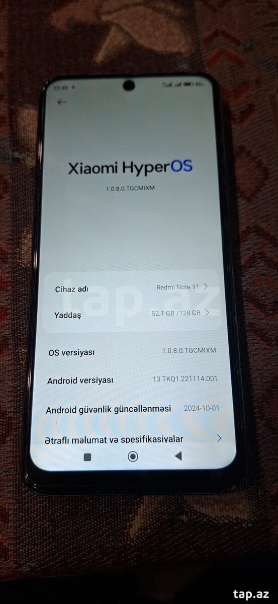 Xiaomi Redmi Note 11 Graphite Gray 128GB/6GB (3)