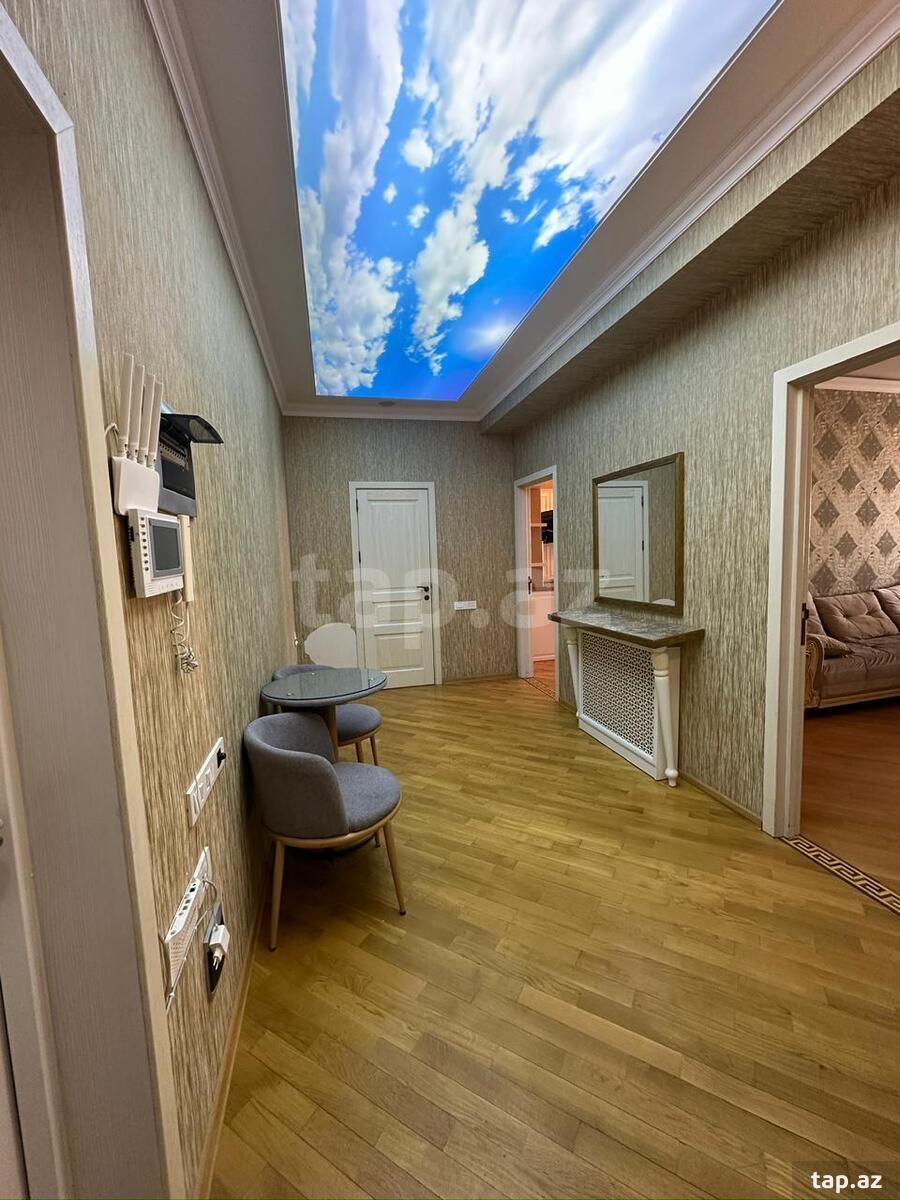 2-otaqlı yeni tikili kirayə verilir, Nəsimi r., 110 m² (9)