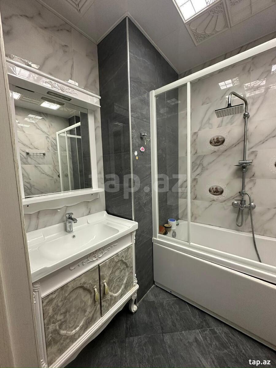 2-otaqlı yeni tikili kirayə verilir, Nəsimi r., 110 m² (10)
