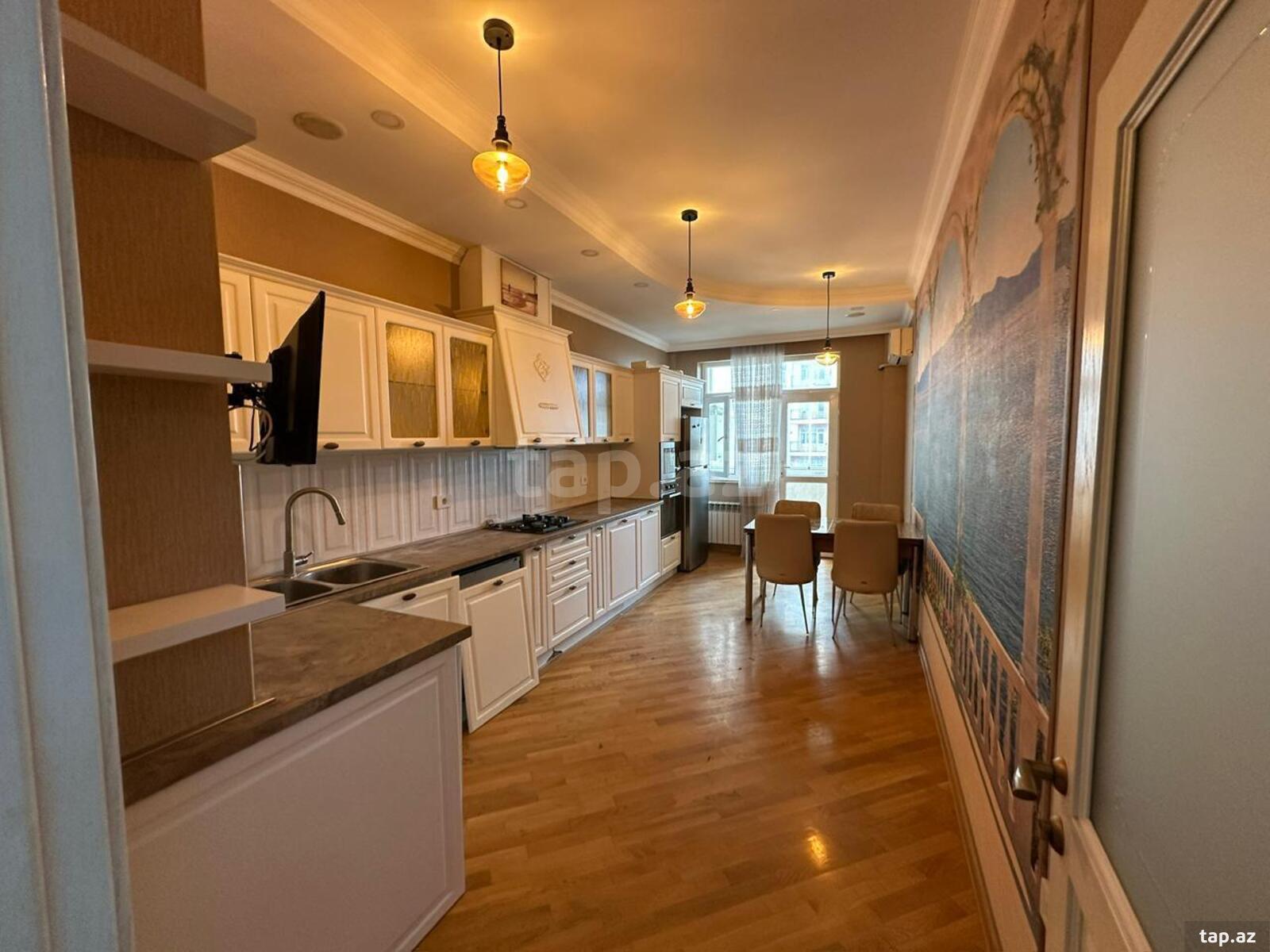 2-otaqlı yeni tikili kirayə verilir, Nəsimi r., 110 m²