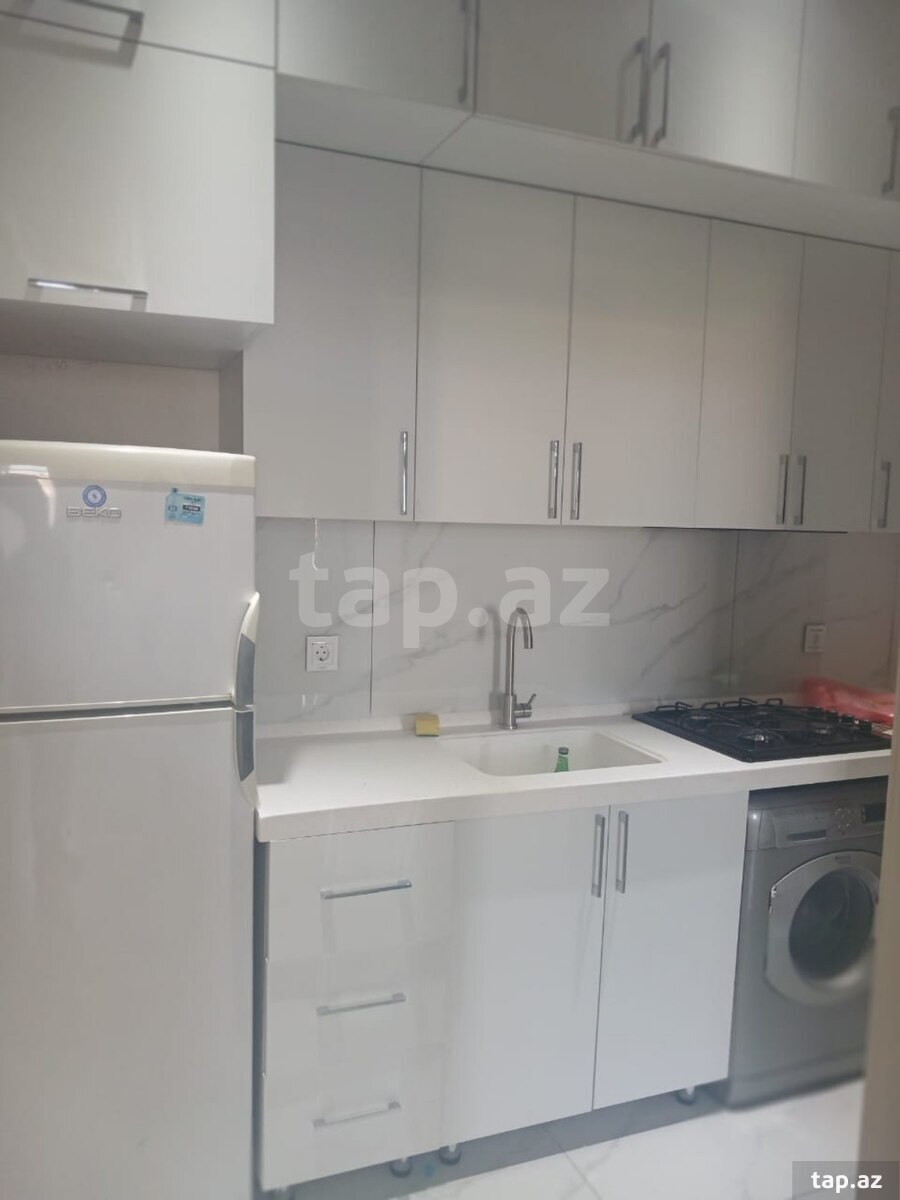 2-otaqlı yeni tikili kirayə verilir, Qara Qarayev m., 50 m²