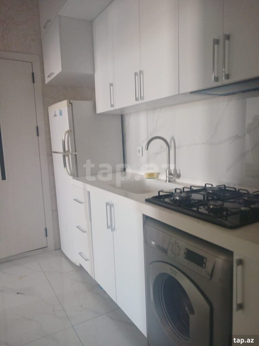 2-otaqlı yeni tikili kirayə verilir, Qara Qarayev m., 50 m² (4)