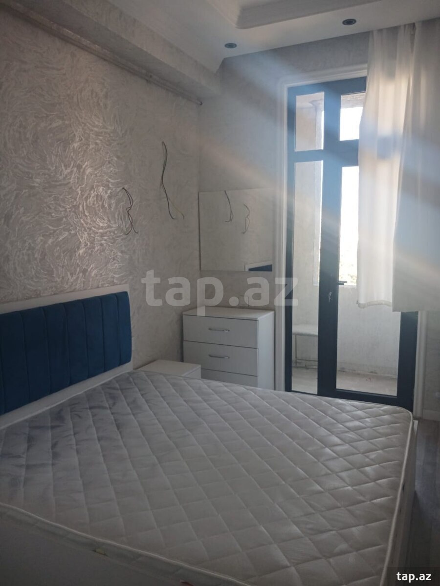 2-otaqlı yeni tikili kirayə verilir, Qara Qarayev m., 50 m² (6)