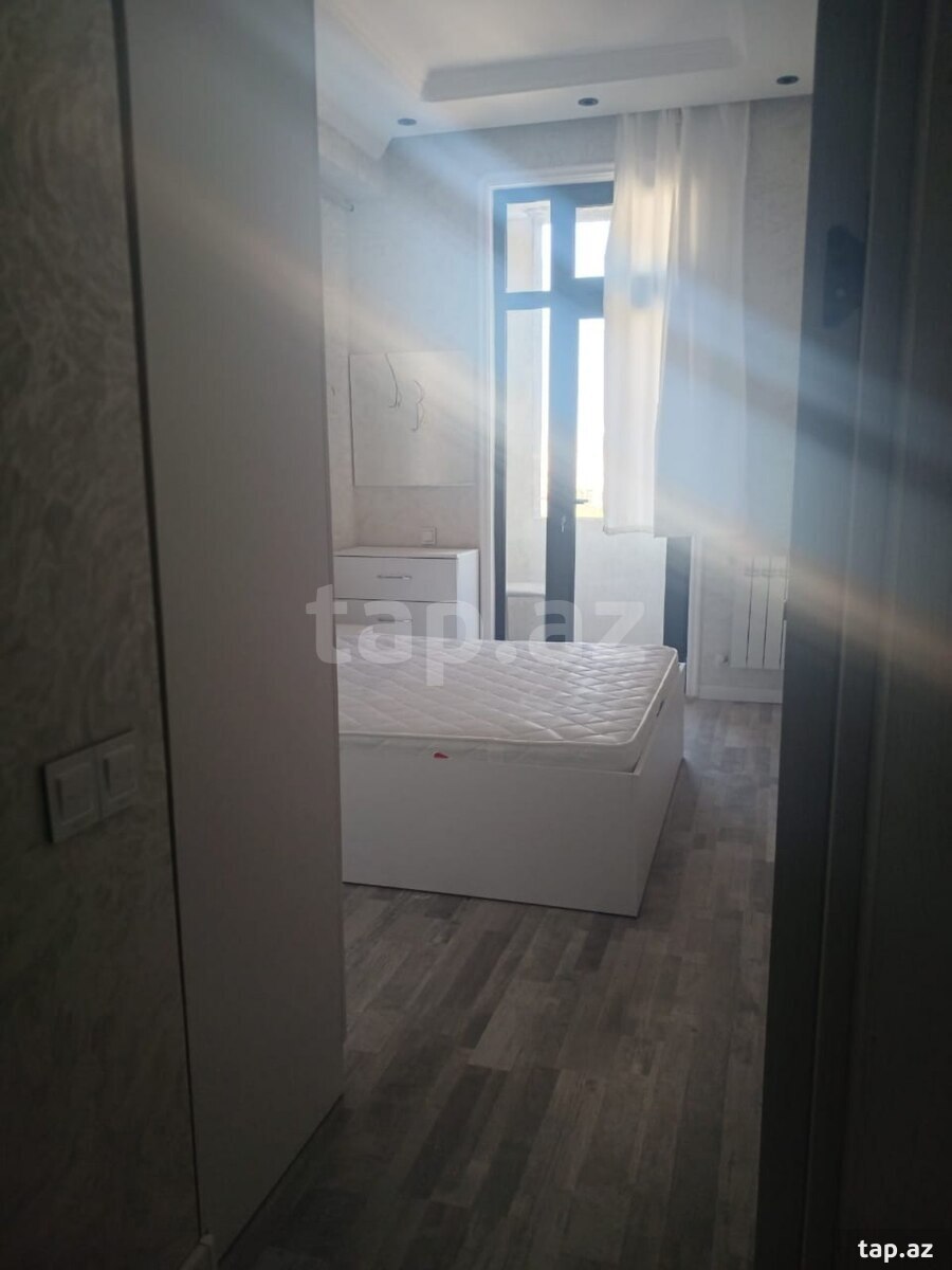2-otaqlı yeni tikili kirayə verilir, Qara Qarayev m., 50 m² (5)