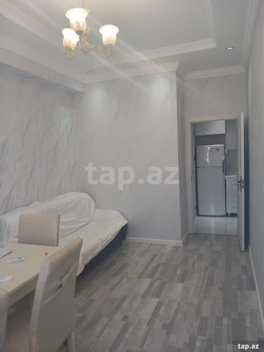 2-otaqlı yeni tikili kirayə verilir, Qara Qarayev m., 50 m² (13)