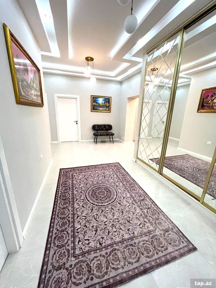 3-otaqlı yeni tikili kirayə verilir, Şərifzadə küç., 140 m² (13)