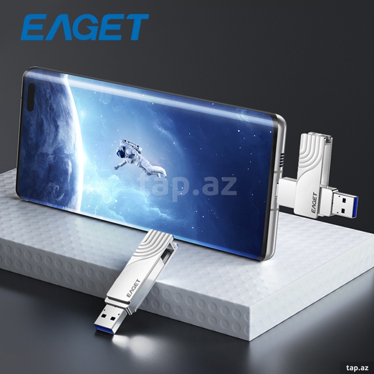 Flaş kart EAGET Type-c OTG USB 3.2 128GB (4)