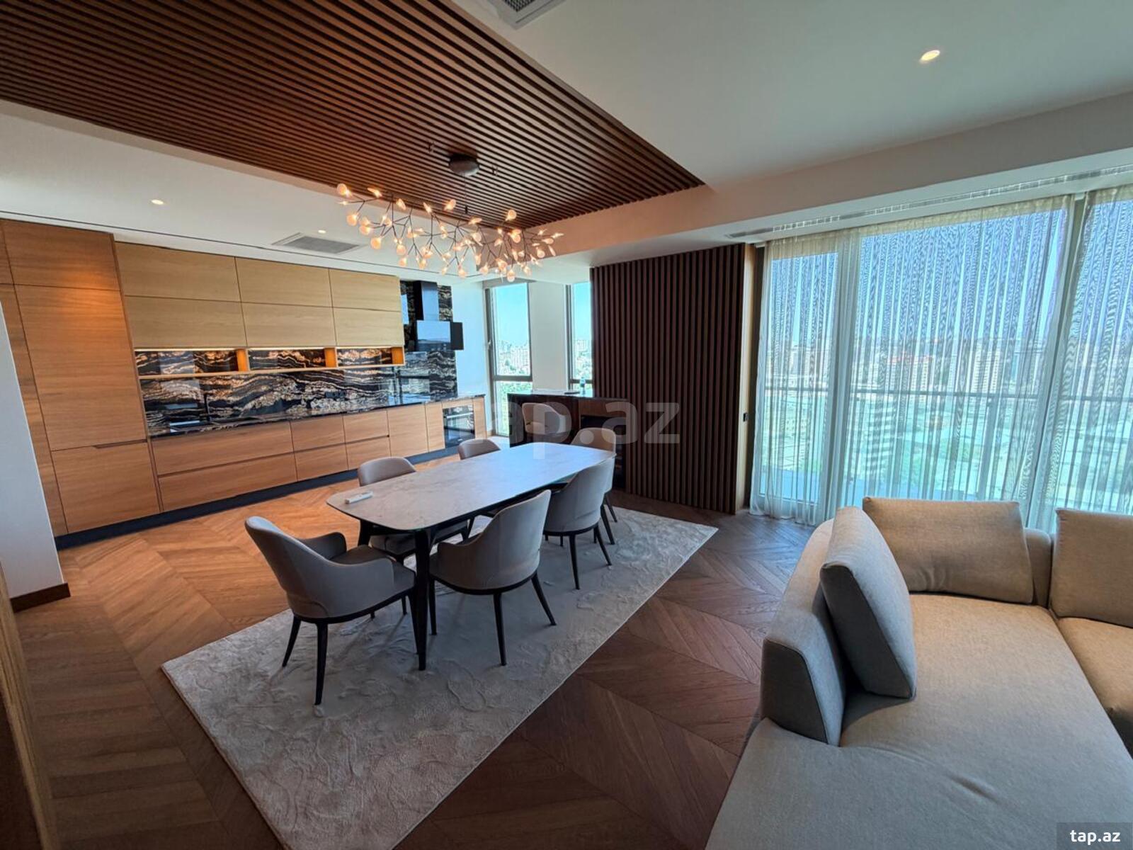 3-otaqlı yeni tikili kirayə verilir, Nizami küç., 220 m² (20)
