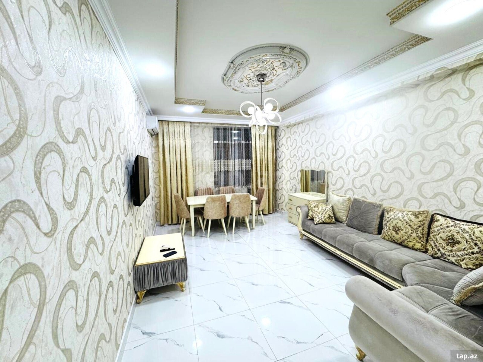 2-otaqlı yeni tikili kirayə verilir, Dilarə Əliyeva küç., 100 m² (2)