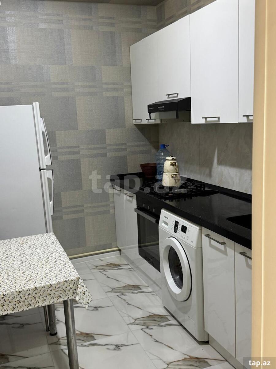2-otaqlı yeni tikili kirayə verilir, Nəriman Nərimanov m., 60 m² (5)