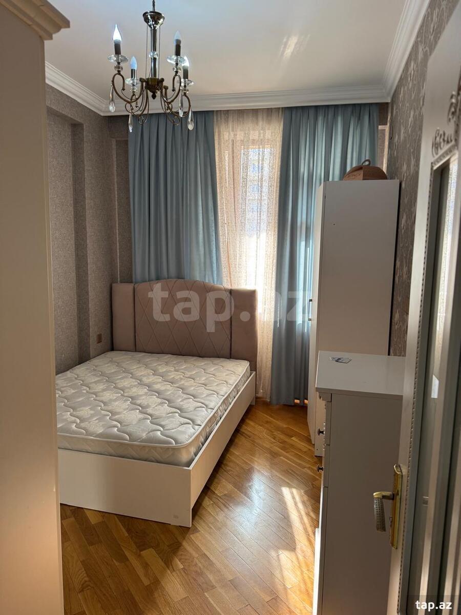 2-otaqlı yeni tikili kirayə verilir, Nəriman Nərimanov m., 60 m² (3)