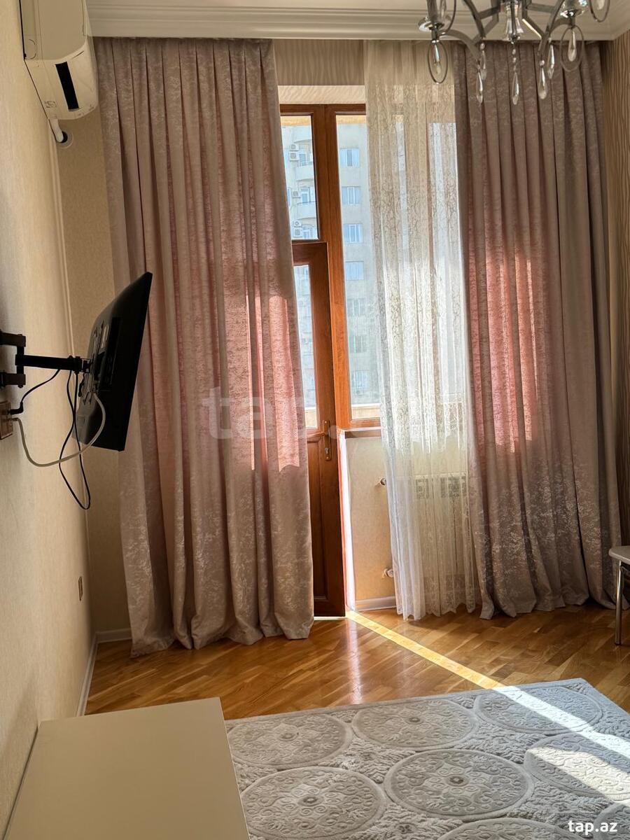 2-otaqlı yeni tikili kirayə verilir, Nəriman Nərimanov m., 60 m² (2)
