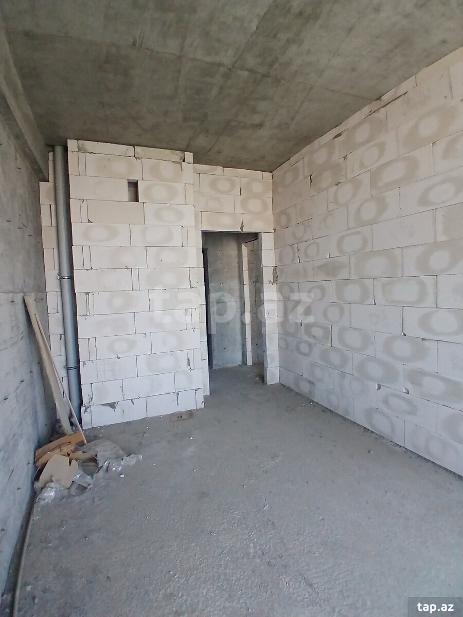 2-otaqlı yeni tikili, Qara Qarayev m., 60 m² (3)