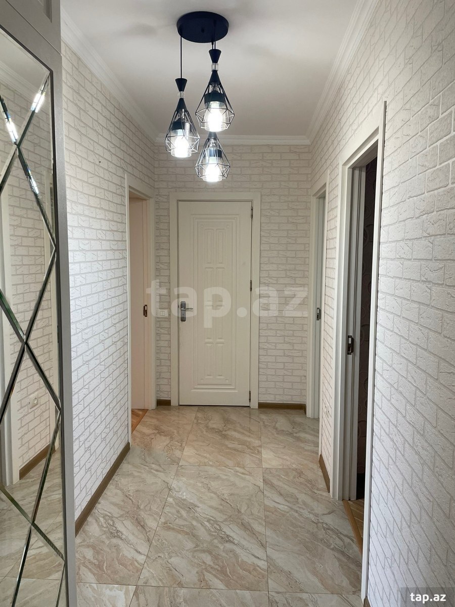 3-otaqlı mənzil kirayə verilir, Neftçilər m., 80 m²