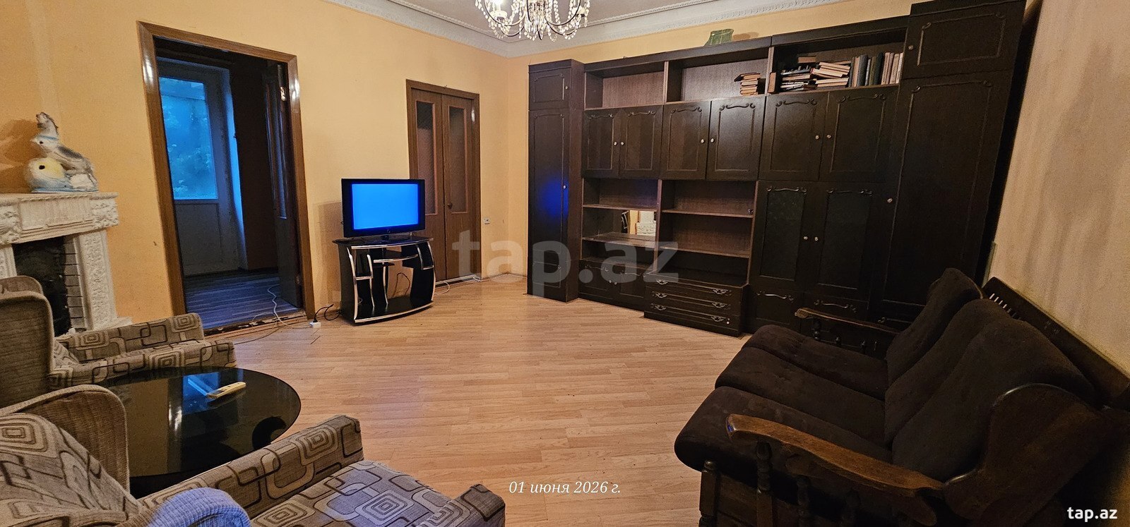 2-otaqlı mənzil kirayə verilir, Ənvər Qasımzadə küç., 80 m²