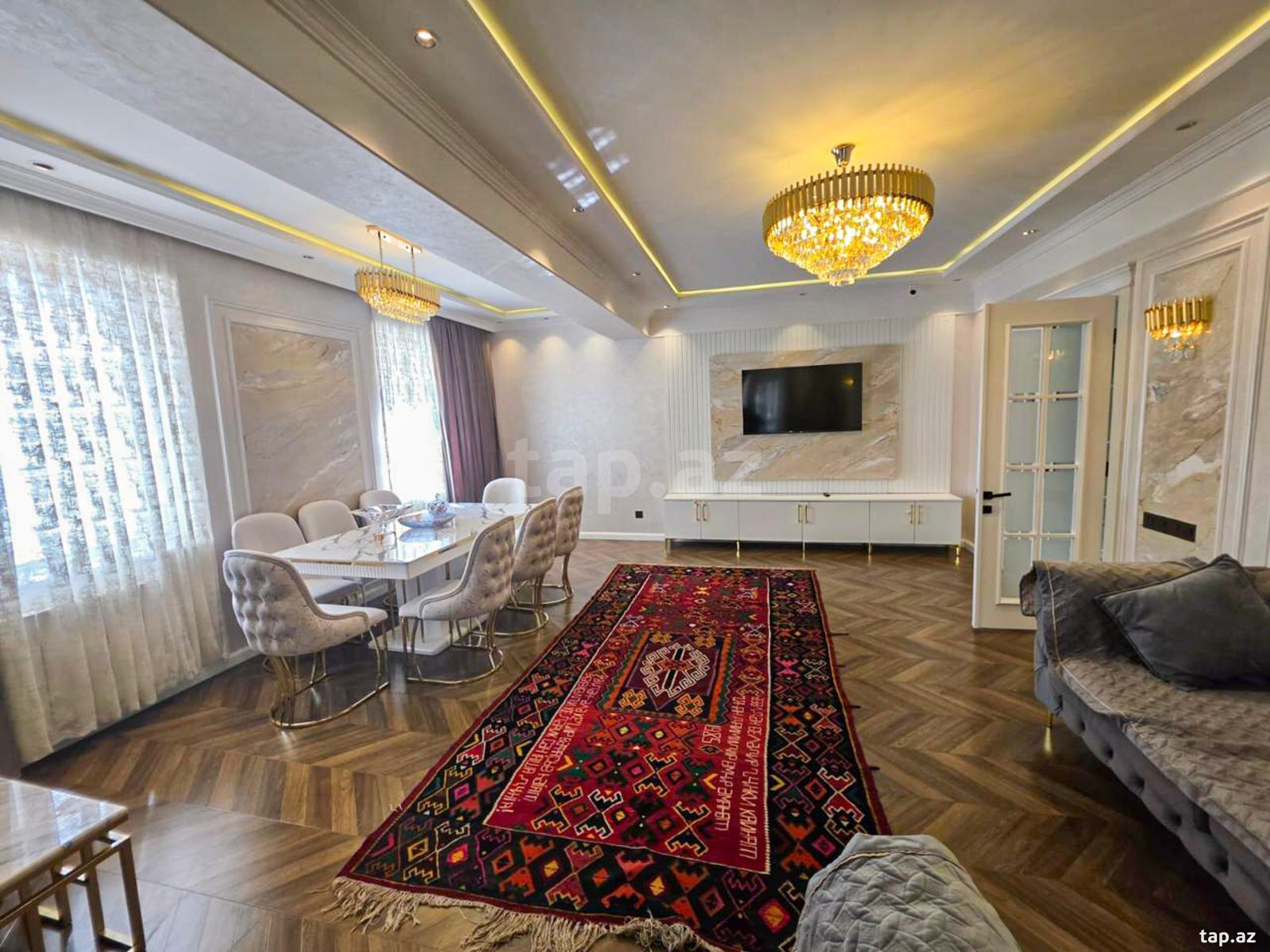 3-otaqlı yeni tikili, Gəncə pr., 128 m² (20)