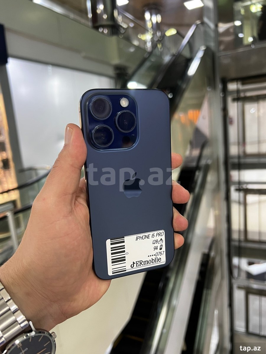 Apple iPhone 15 Pro Blue Titanium 128GB/8GB