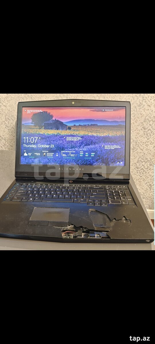 Noutbuk ehtiyat hissələri Alienware 