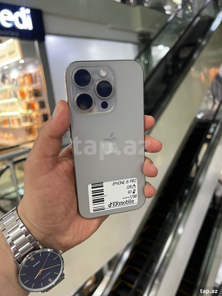Apple iPhone 15 Pro Natural Titanium 128GB/8GB