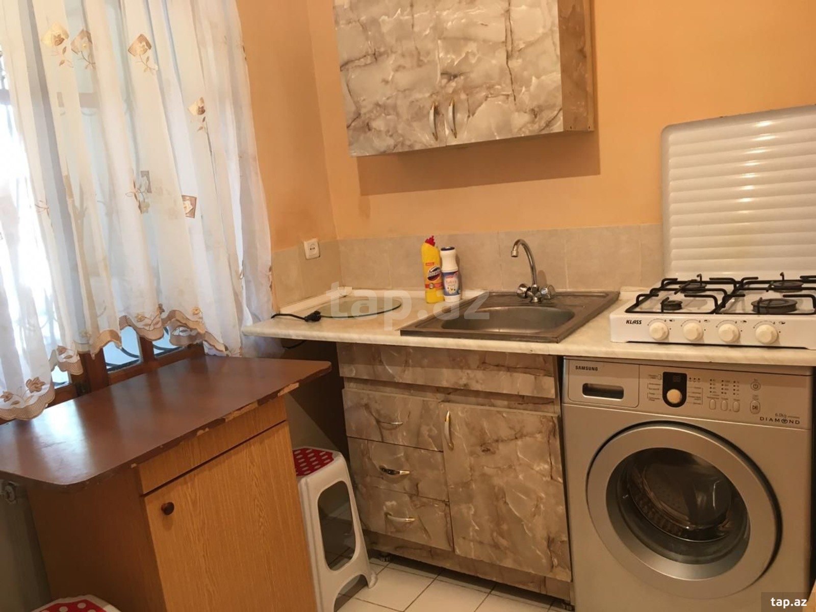 1-otaqlı mənzil kirayə verilir, Yasamal r., 32 m² (6)