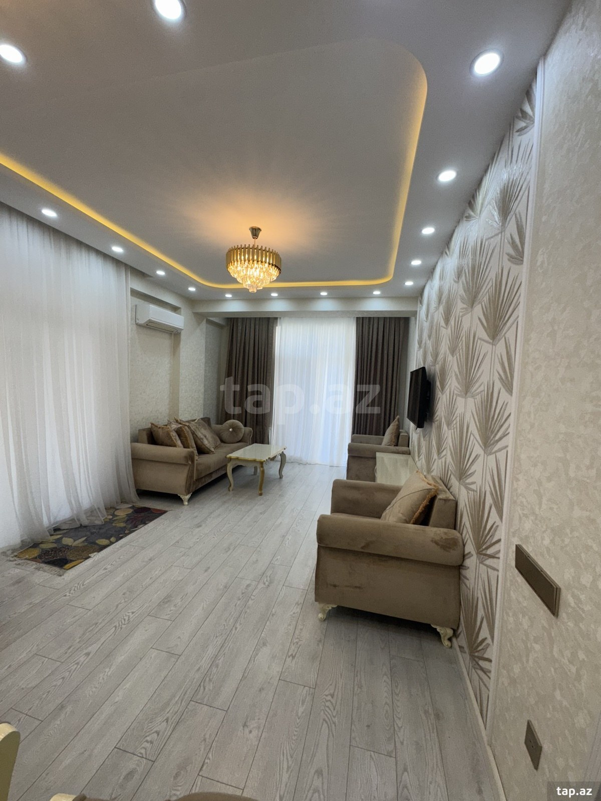 2-otaqlı yeni tikili kirayə verilir, Azadlıq m., 90 m²