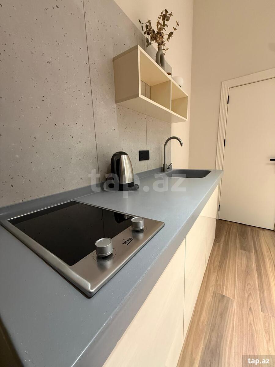1-otaqlı mənzil kirayə verilir, Sahil m., 35 m² (20)